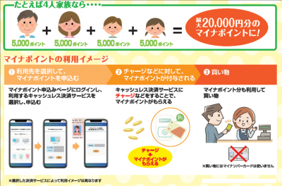 マイナポイントの使用画像