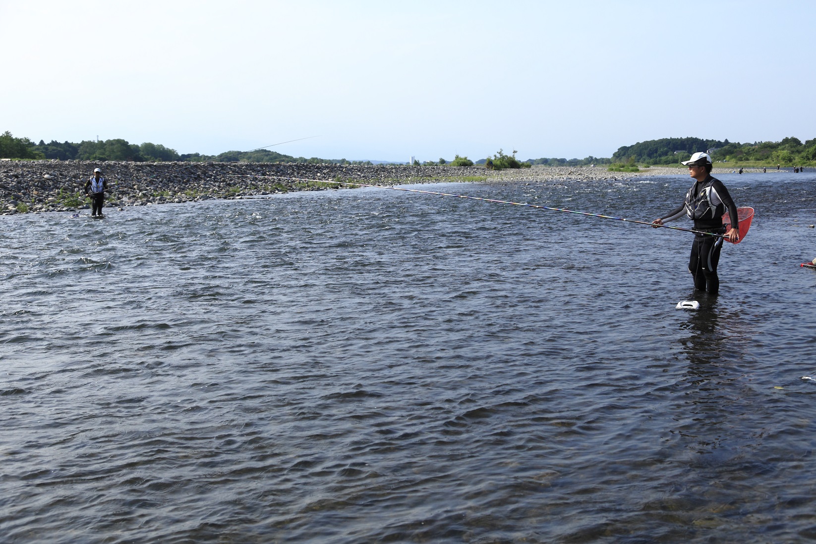 氏家鬼怒川アユ釣の写真