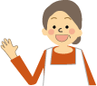 元気になった女性のイラスト