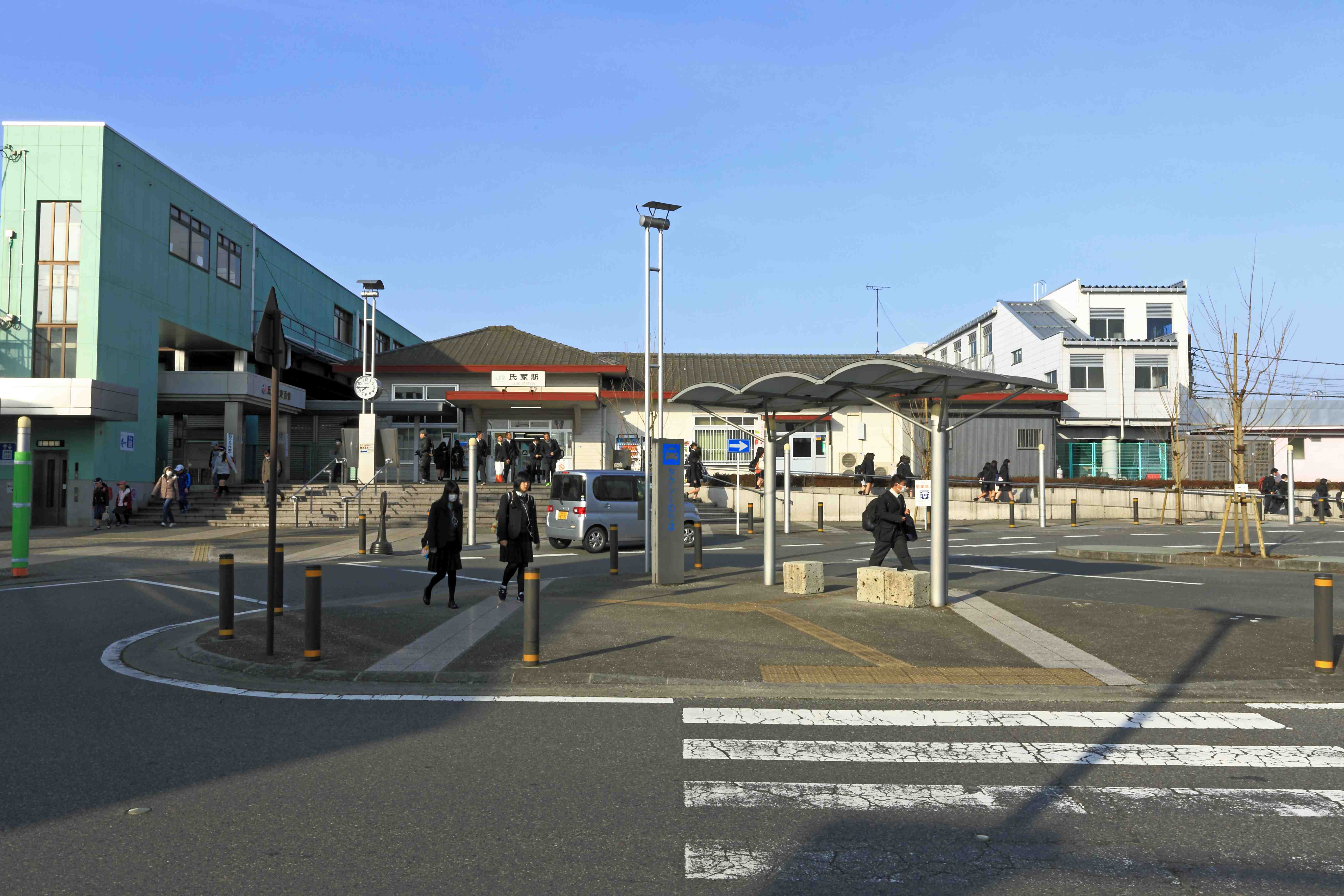 さくら市の氏家駅及び蒲須坂駅周辺