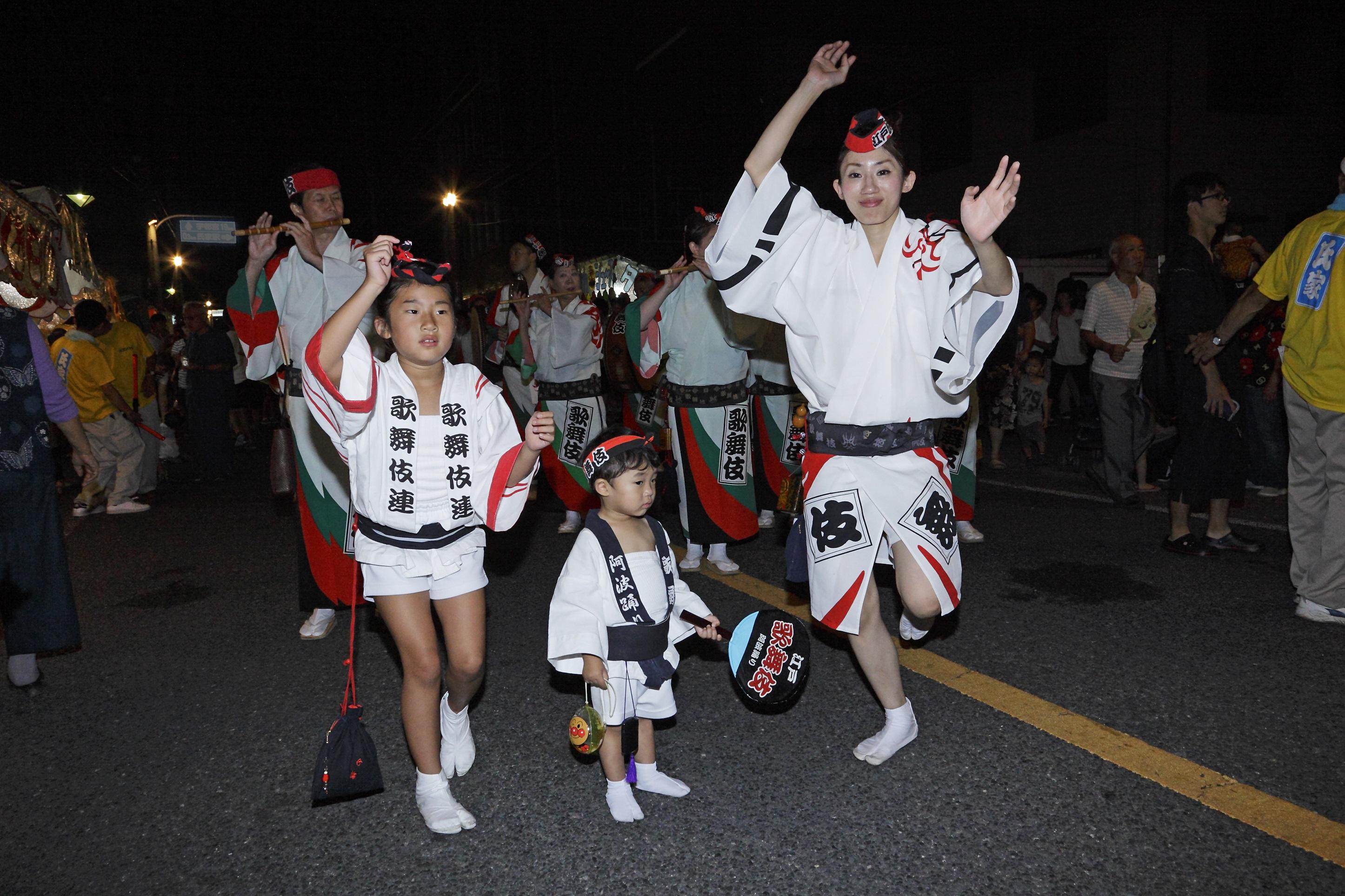 氏家商工祭阿波踊