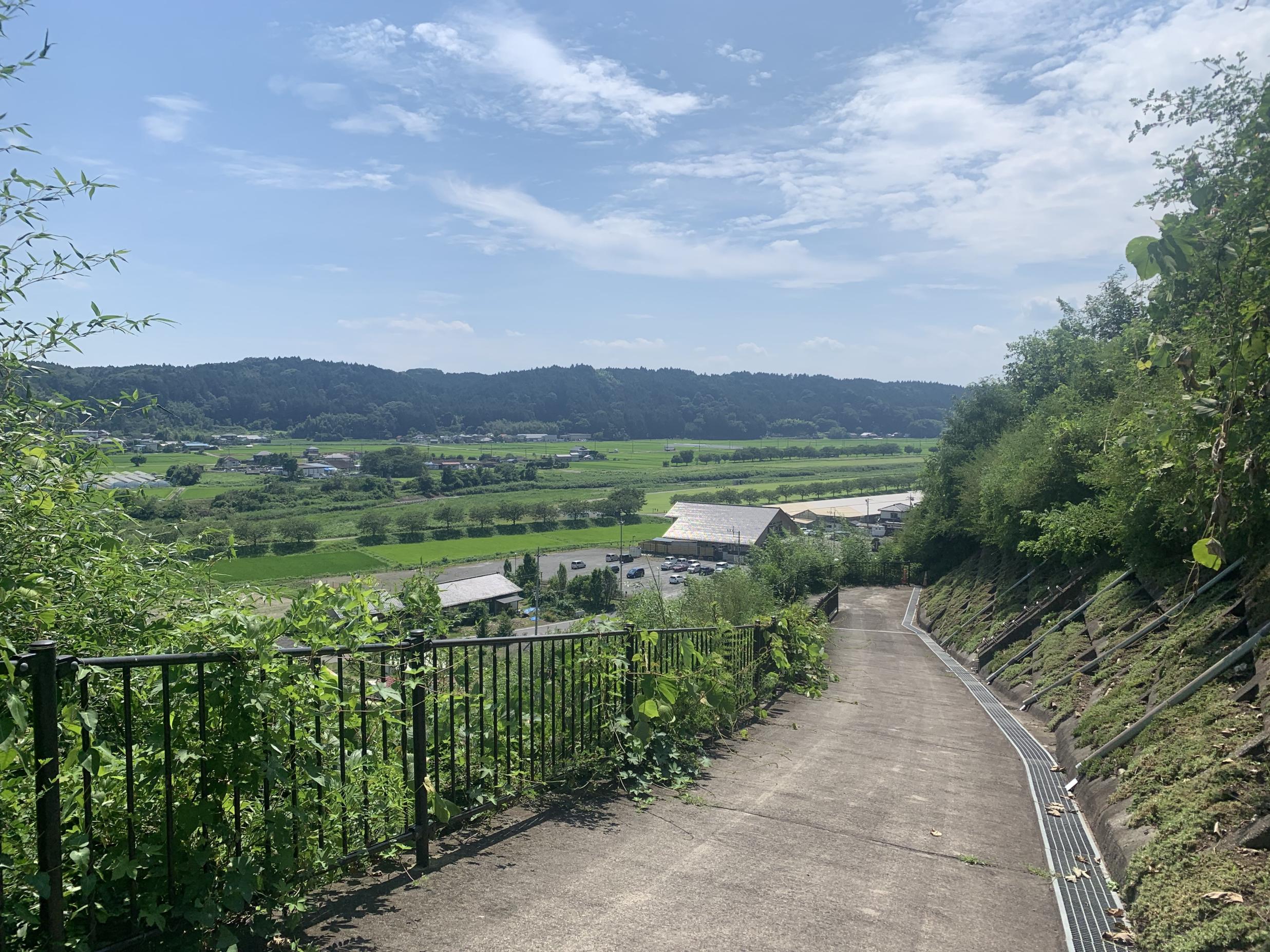 元湯温泉側の眺め