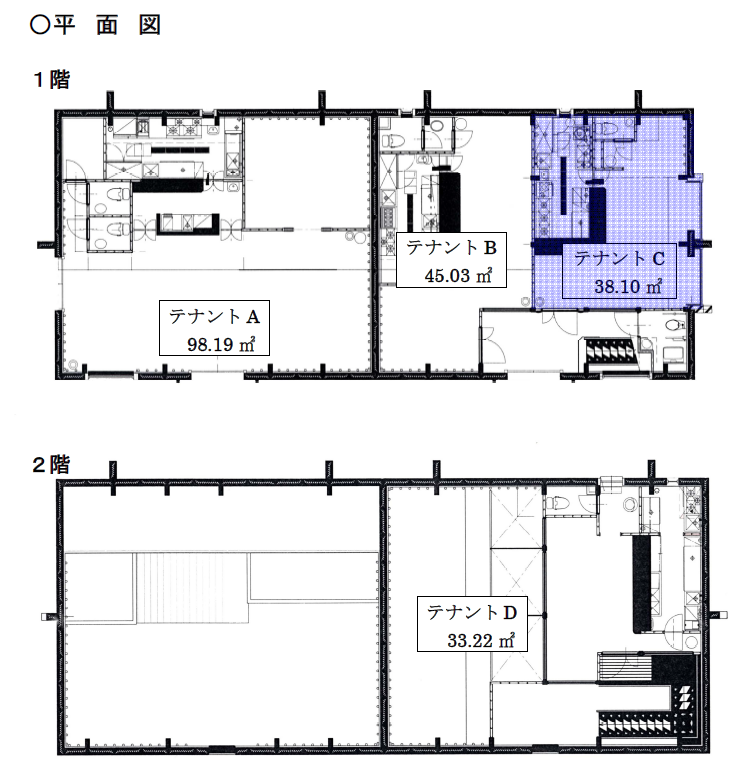 テナントC平面図