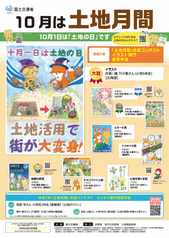 土地月間のポスター