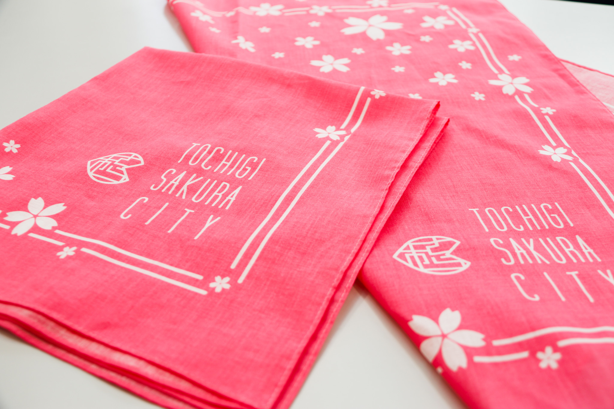 さくら市オリジナルバンダナ さくら市オリジナルバンダナ