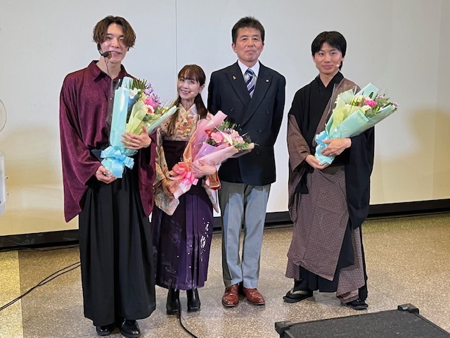 朗読コンサート出演者との写真 朗読コンサート出演者との写真