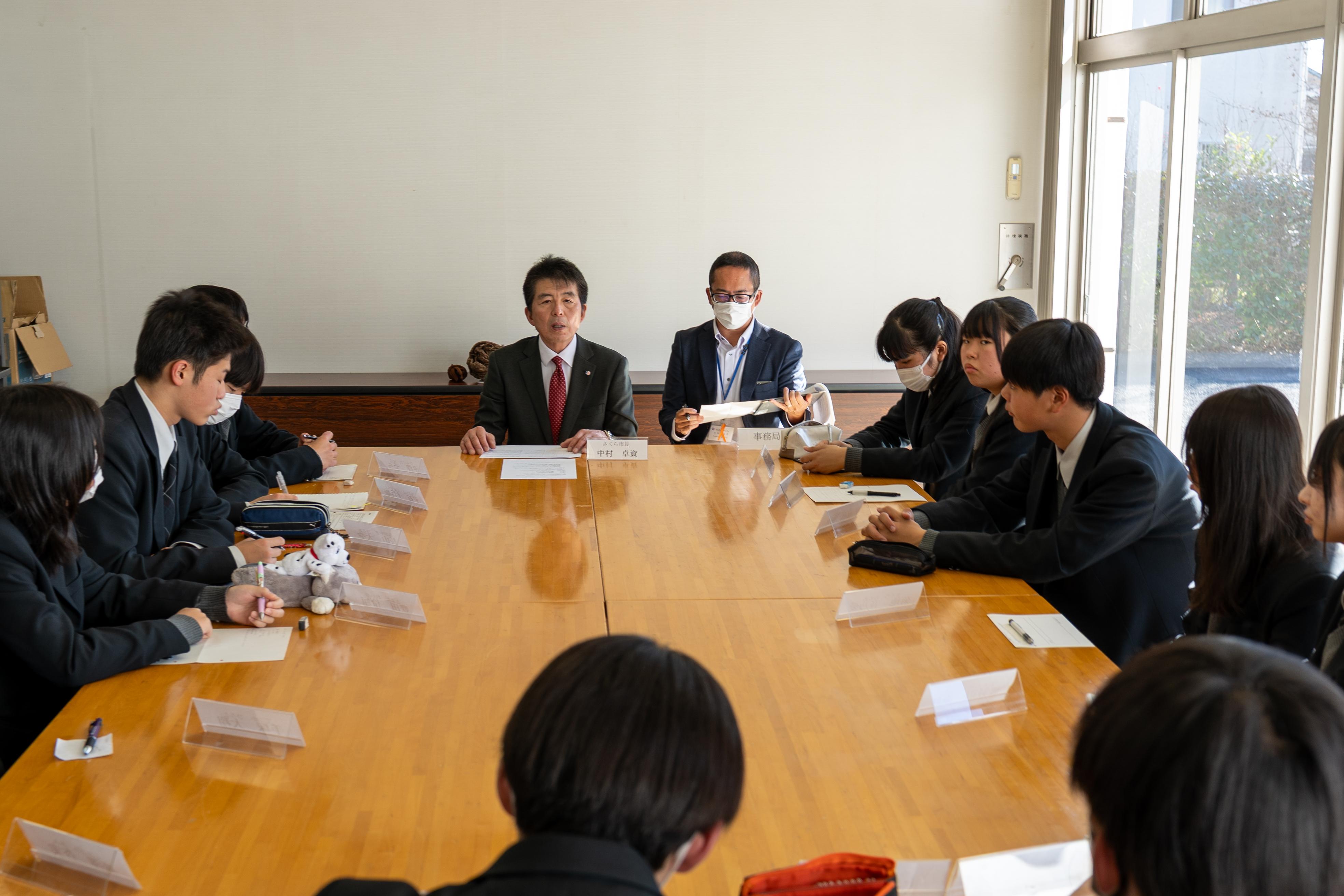 意見交換会の様子の写真