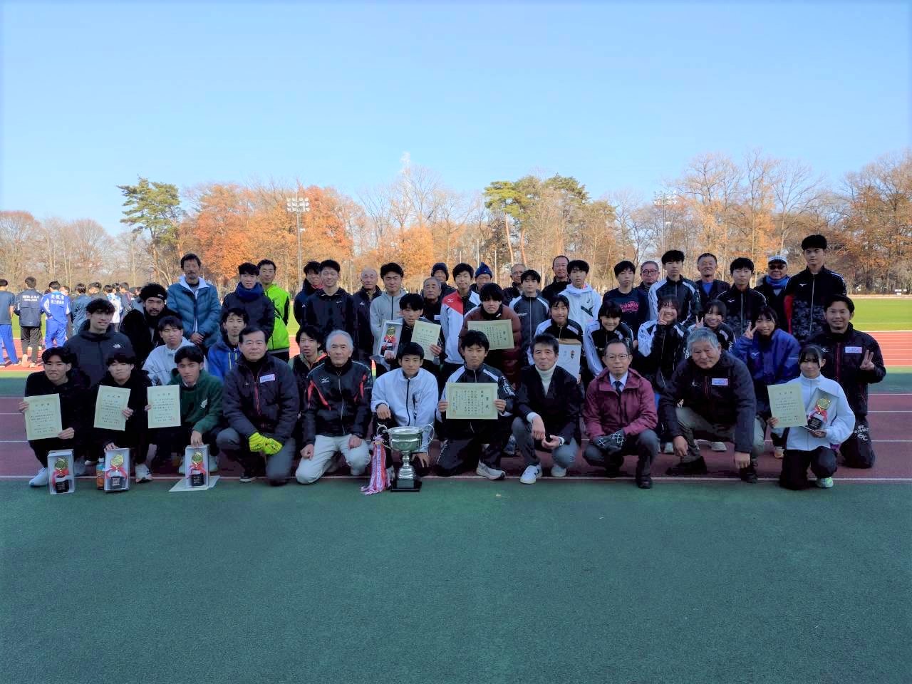 第68回塩谷地区駅伝競走大会集合写真