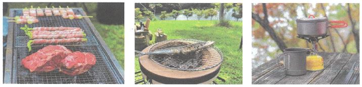 バーベキュー、七輪、小型バーナーの画像 バーベキュー、七輪、小型バーナーの画像