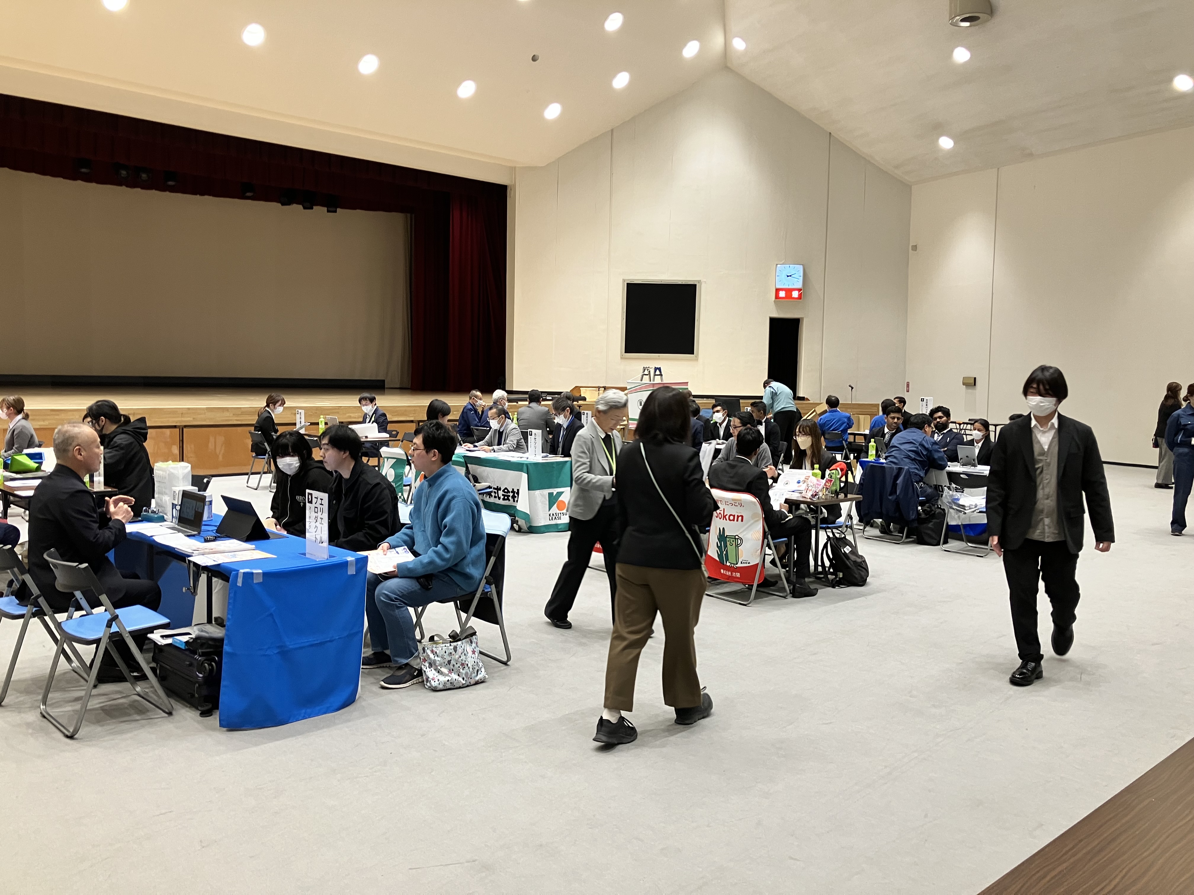 さくら市就活カフェの会場の様子1