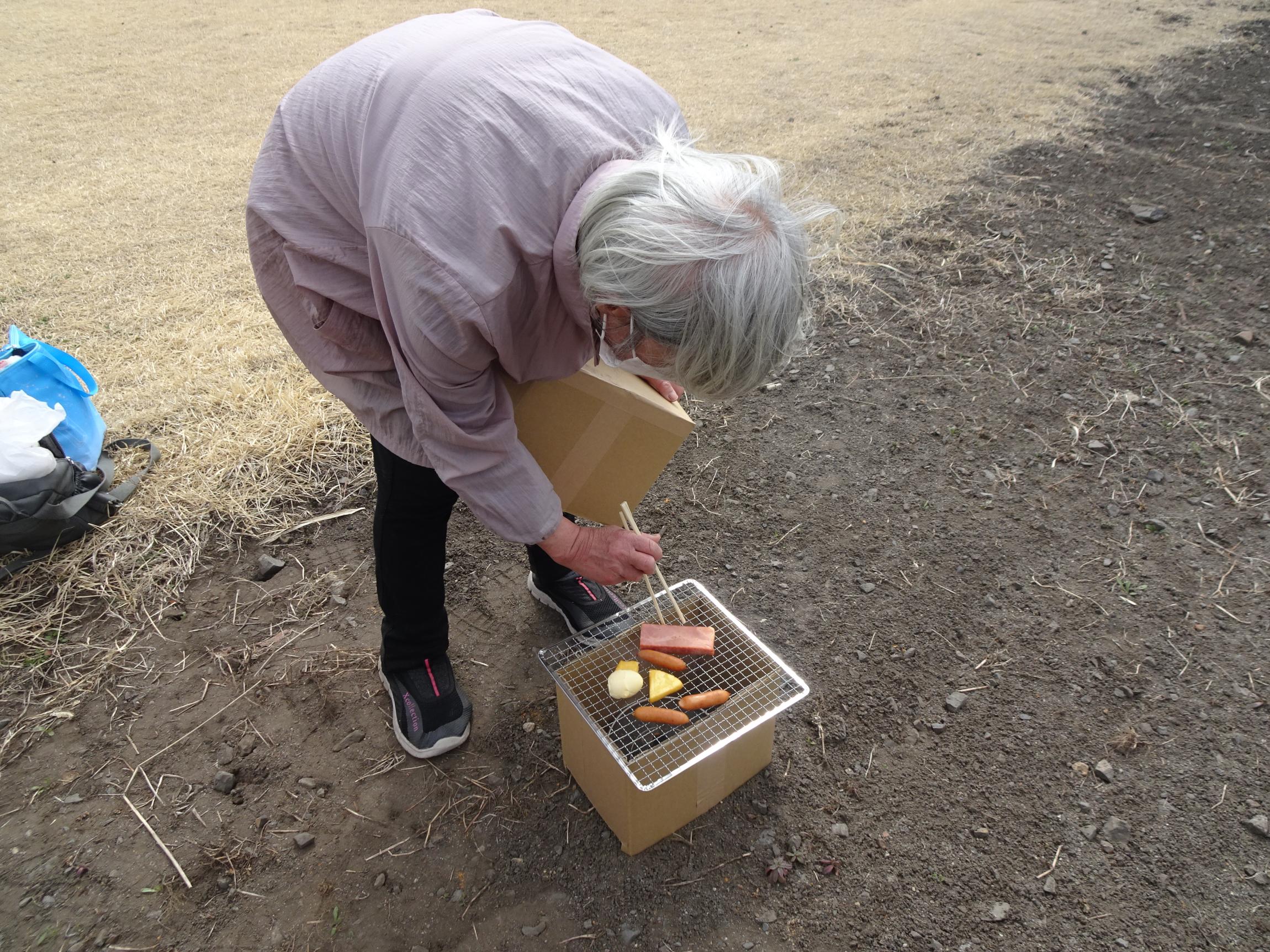 燻製体験の様子3