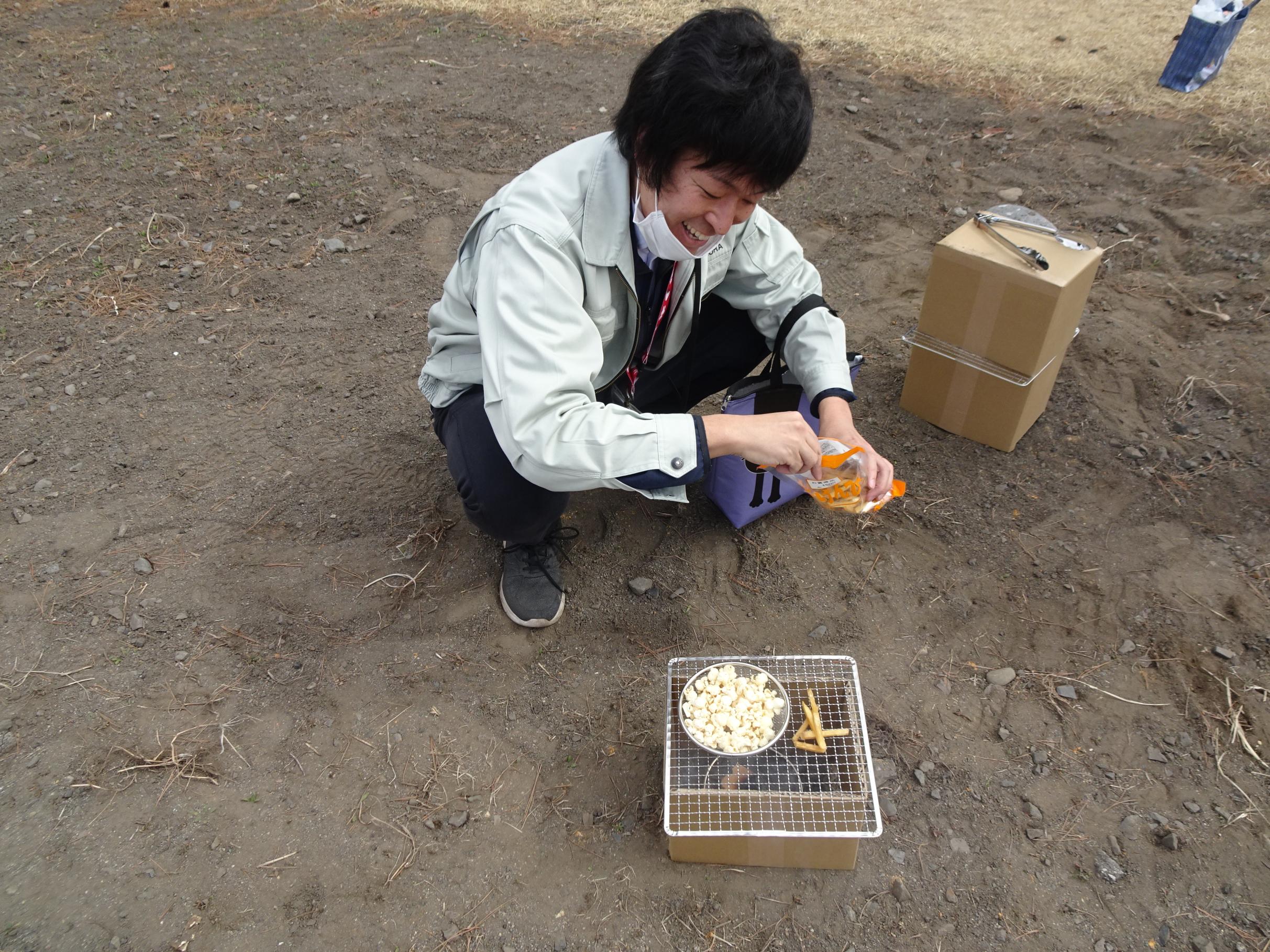 燻製体験の様子4