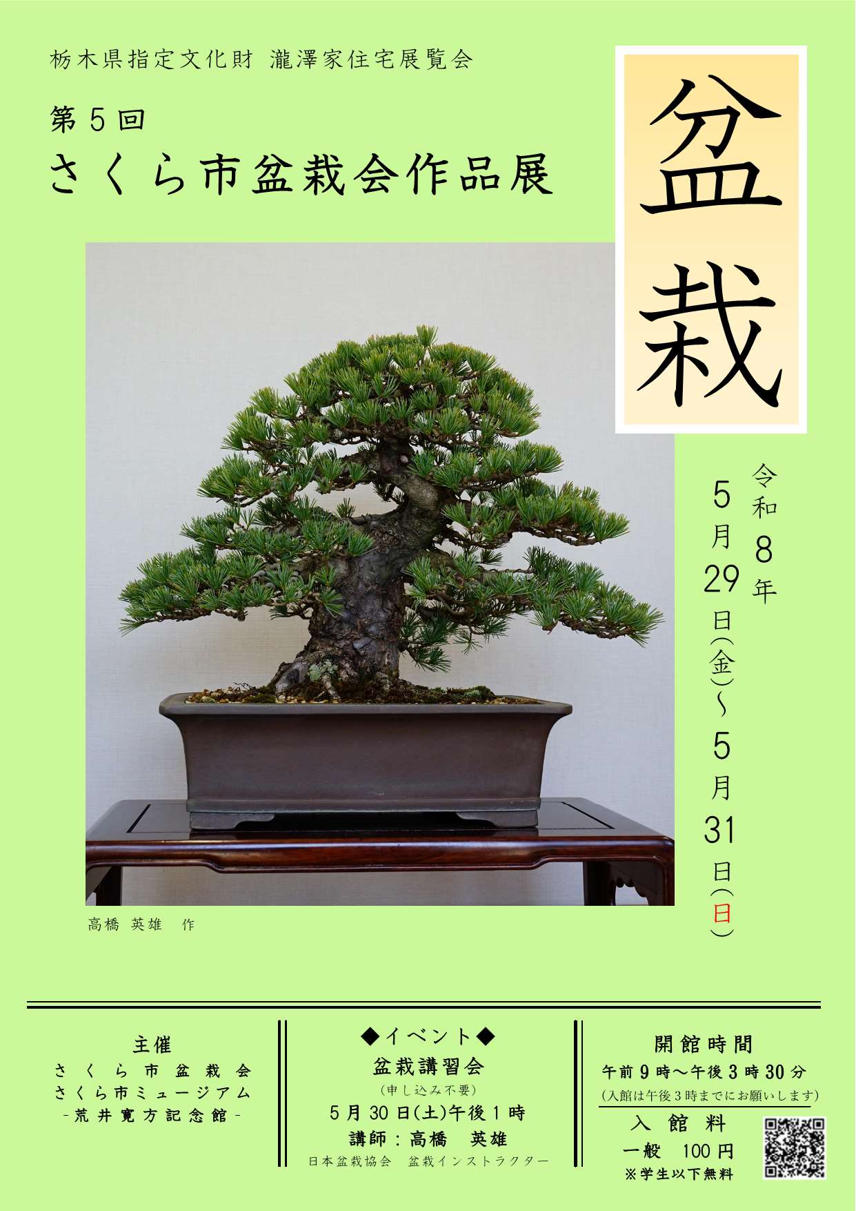 盆栽展表面 盆栽展表面