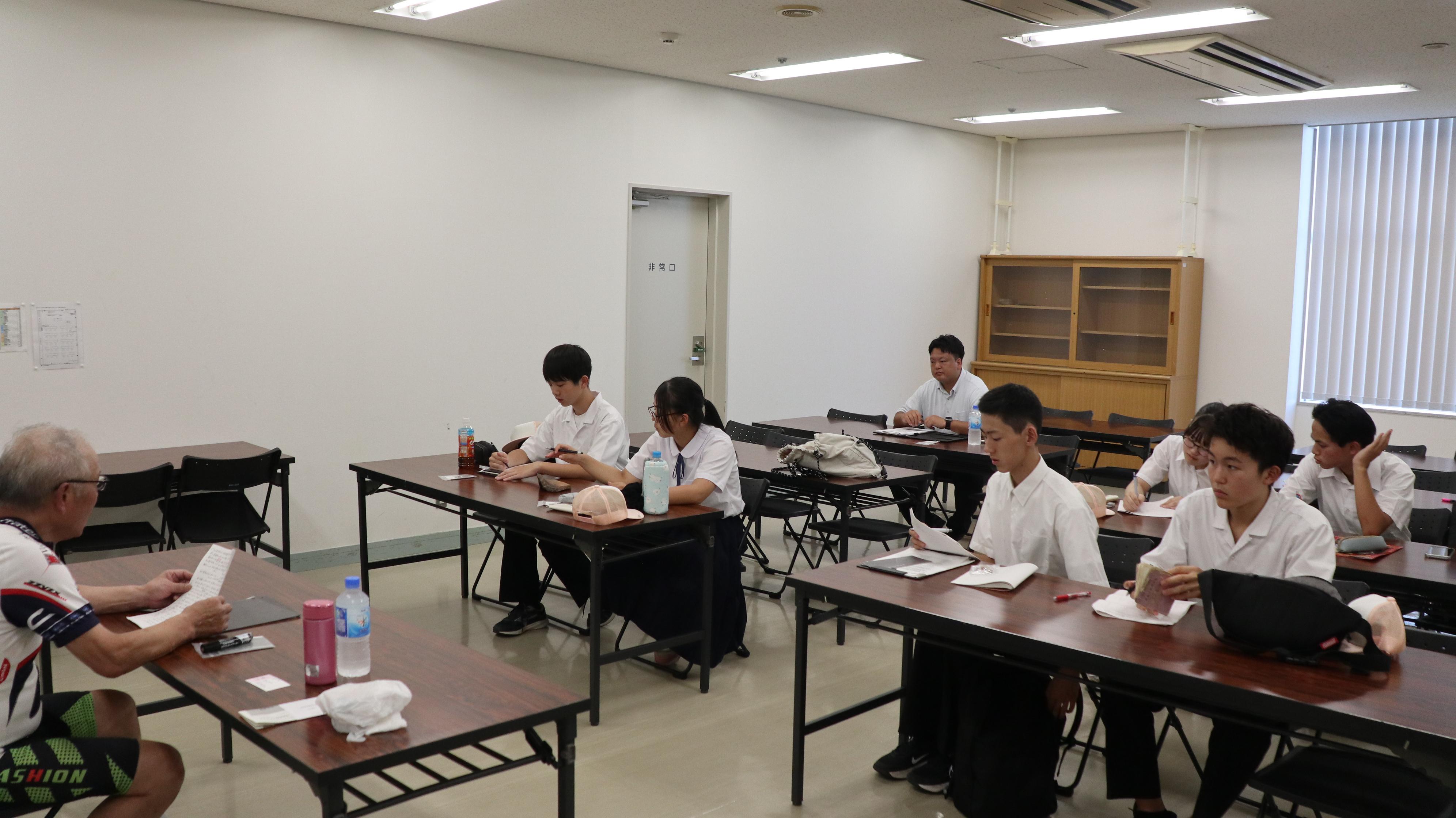 講話の様子 講話の様子