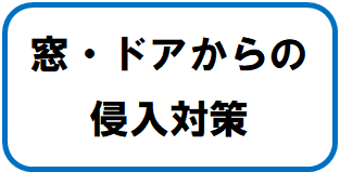 侵入対策