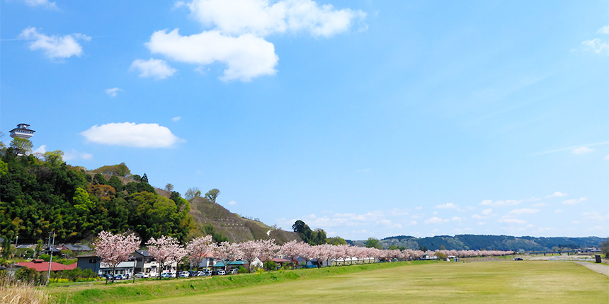 喜連川地区の風景