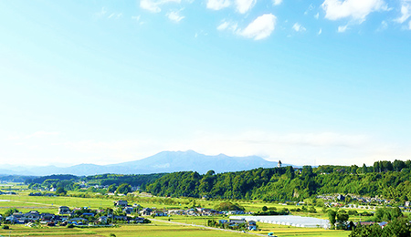 さくら市の風景